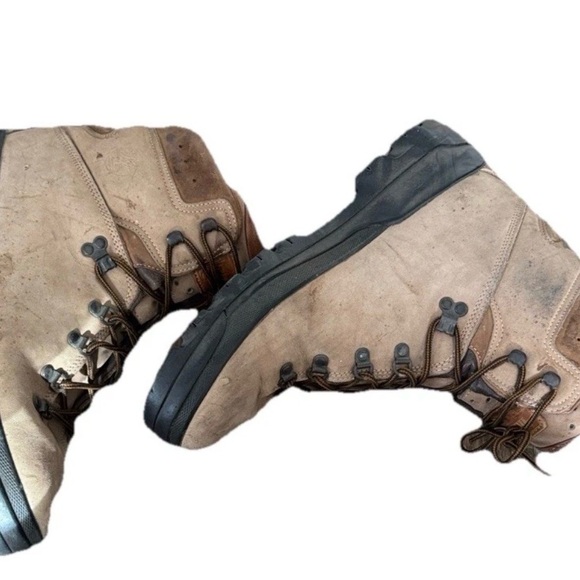 TIMBERLAND | Men’s World Hiker Boots 10.5 Vintage RARE 68015 GTX Nubuck main image 6